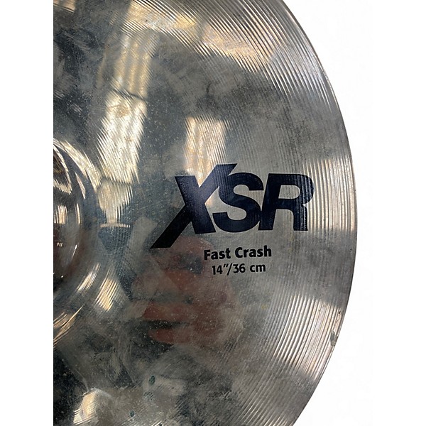Used SABIAN 14in XSR FAST CRASH Cymbal