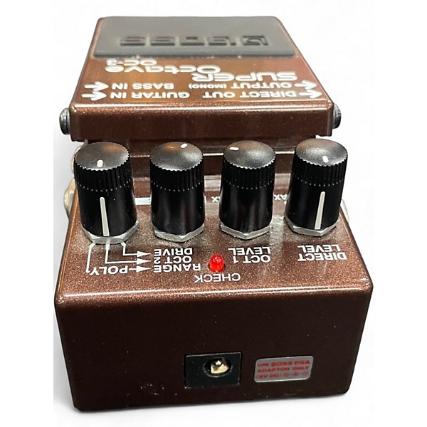 Used BOSS OC3 Super Octave Effect Pedal