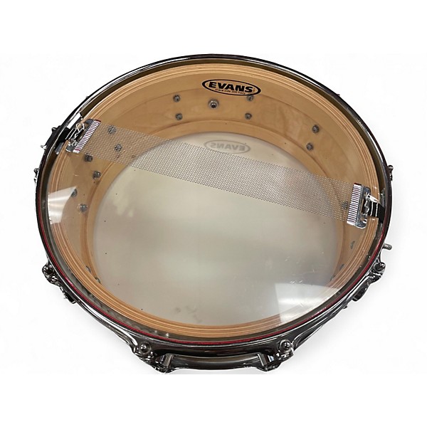 Used DW 5X14 MAPLE SNARE Natural Drum