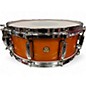Used Pearl 5X14 Masterworks Custom Snare Orange Drum