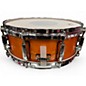 Used Pearl 5X14 Masterworks Custom Snare Orange Drum