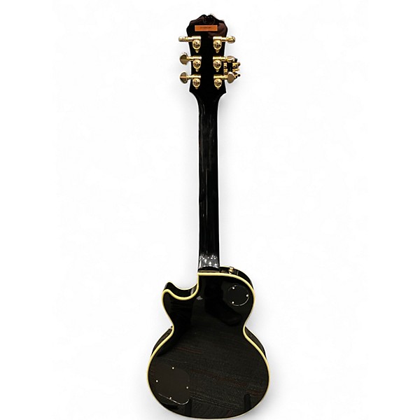 Used Epiphone Les Paul Custom Black Solid Body Electric Guitar