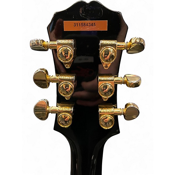 Used Epiphone Les Paul Custom Black Solid Body Electric Guitar