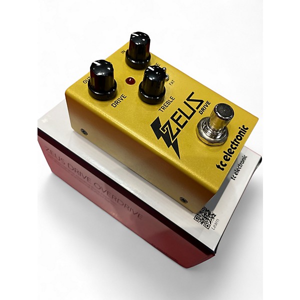 Used TC Electronic ZEUS DRIVE Effect Pedal