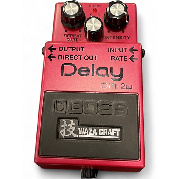 Used BOSS DM2W Delay Waza Craft Effect Pedal