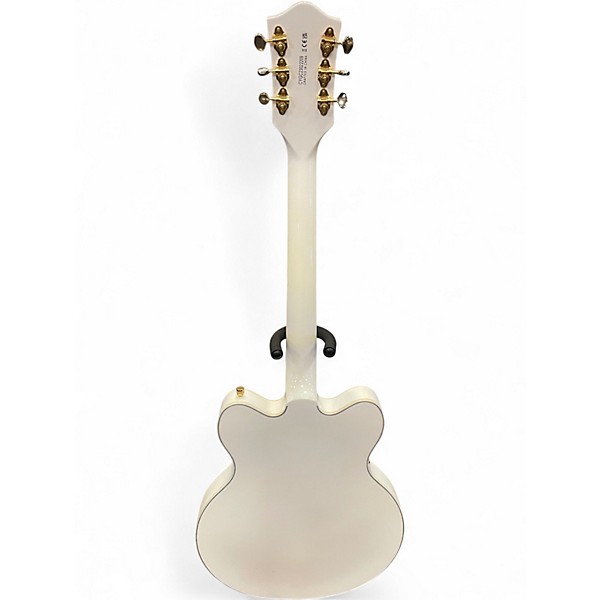 Used Gretsch Guitars G5422GLH White Acoustic Electric Guitar