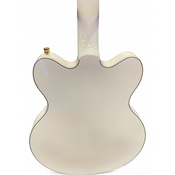 Used Gretsch Guitars G5422GLH White Acoustic Electric Guitar