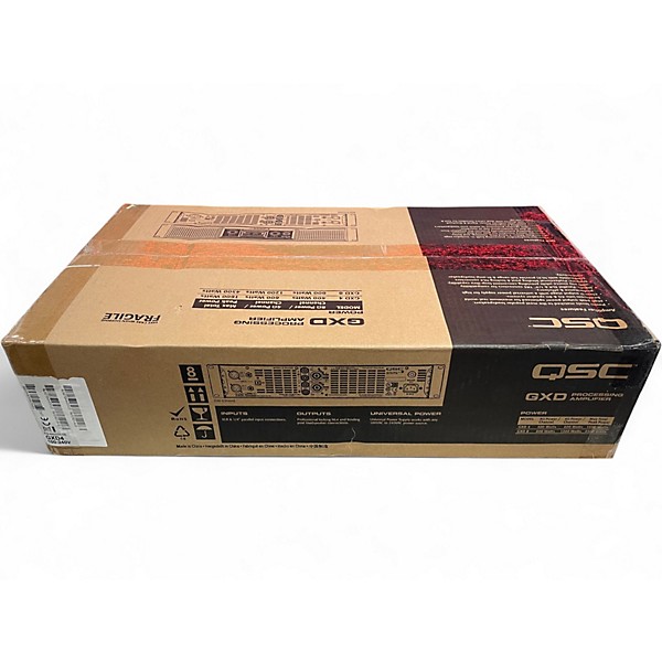 Used QSC GXD4 Power Amp