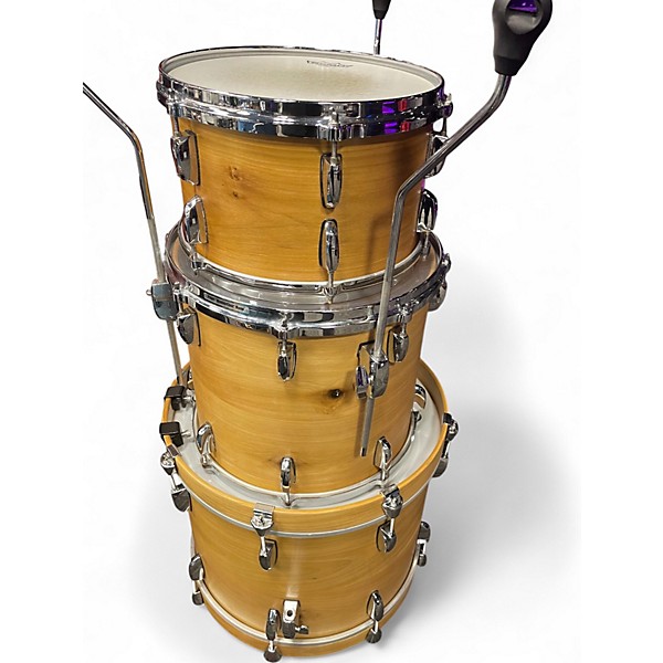 Used Erie Drums 3 Piece 3pc Double-Ply Bop Kit Natural Drum Kit