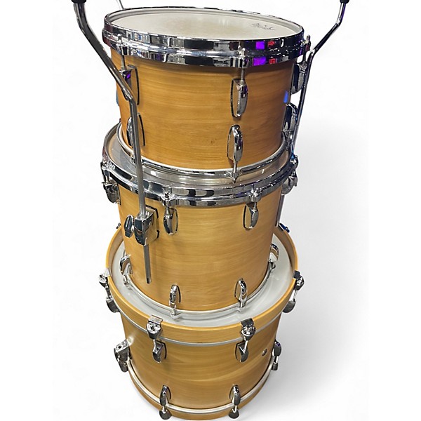 Used Erie Drums 3 Piece 3pc Double-Ply Bop Kit Natural Drum Kit