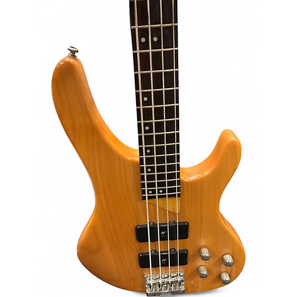 Used Washburn XB-400 Natural Electric Bass Guitar