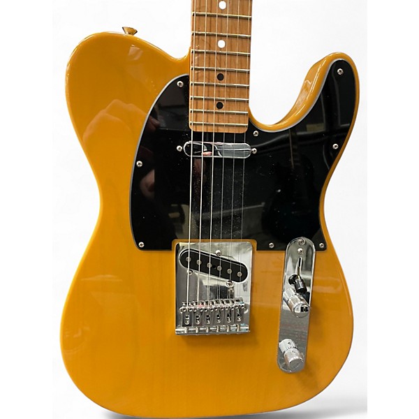 Used Fender Player Telecaster Butterscotch Blonde Solid Body Electric Guitar