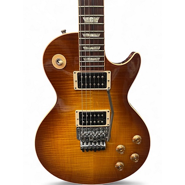 Used Gibson Custom Shop Alex Lifeson Les Paul Axcess Viceroy Brown Solid Body Electric Guitar