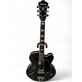 Used Ibanez AFS75 ARTCORE Black Hollow Body Electric Guitar