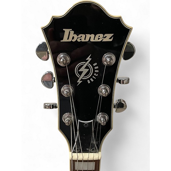 Used Ibanez AFS75 ARTCORE Black Hollow Body Electric Guitar