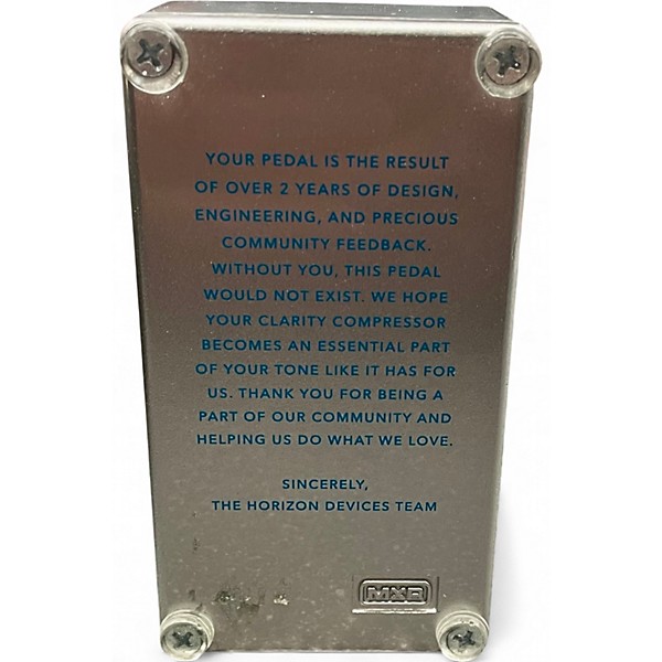 Used Horizon Devices CLARITY COMPRESSOR Effect Pedal