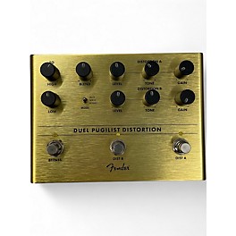 Used Fender DUEL PUGILIST DISTORTION Effect Pedal