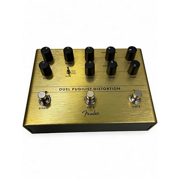 Used Fender DUEL PUGILIST DISTORTION Effect Pedal
