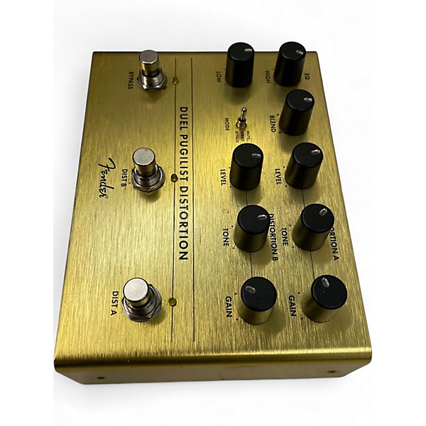 Used Fender DUEL PUGILIST DISTORTION Effect Pedal