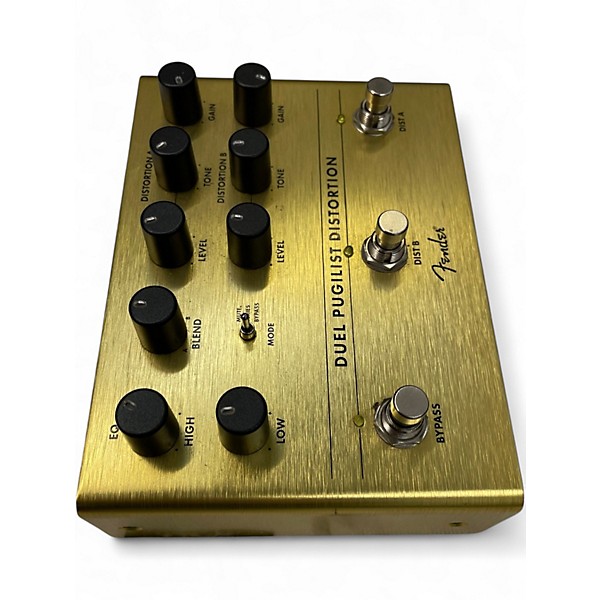 Used Fender DUEL PUGILIST DISTORTION Effect Pedal