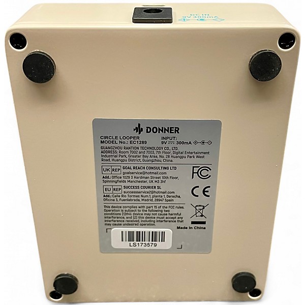 Used Donner CIRCLE LOOPER Pedal