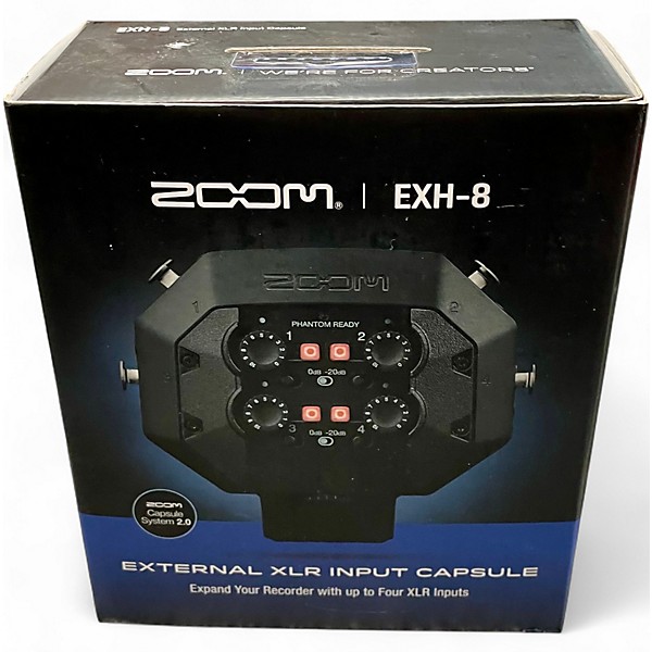 Used Zoom EXH-8 MultiTrack Recorder