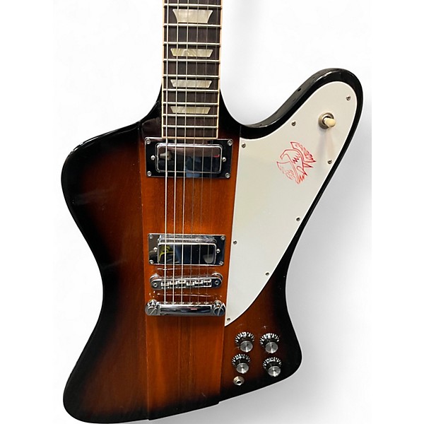 Used 2016 Gibson Firebird Custom Tobacco Sunburst Solid Body Electric Guitar