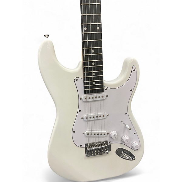 Used Miscellaneous S STYLE ELECTRIC GUITAR WHITE Solid Body Electric Guitar