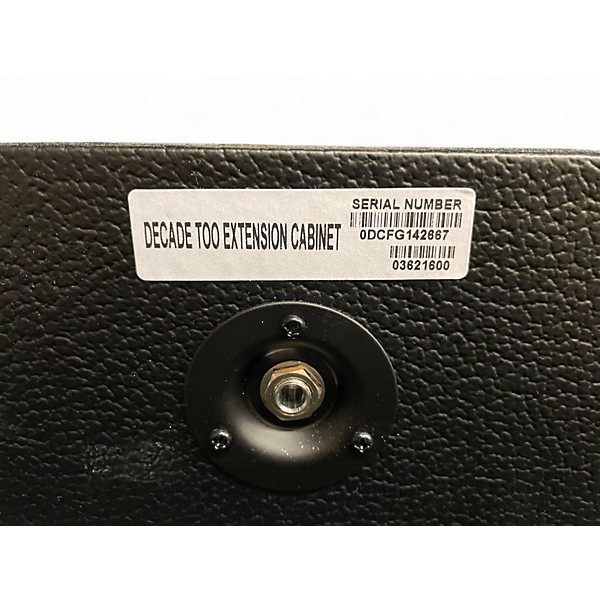 Used Peavey DECADE TOO EXTENSION CABINET Guitar Cabinet