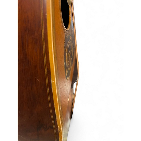 Vintage 1870s Wurlitzer Flat Back Mandolin Natural Mandolin