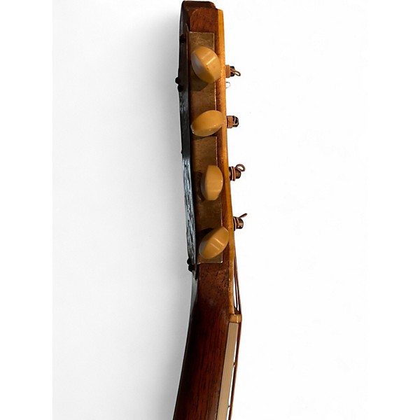 Vintage 1870s Wurlitzer Flat Back Mandolin Natural Mandolin