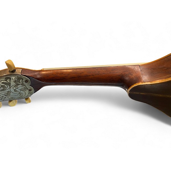 Vintage 1870s Wurlitzer Flat Back Mandolin Natural Mandolin