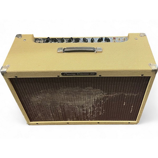 Used Peavey Classic 50 50W 2x12 Tube Guitar Combo Amp