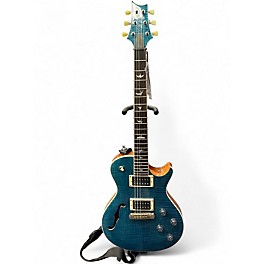 Used PRS SE ZACH MEYERS Blue Hollow Body Electric Guitar