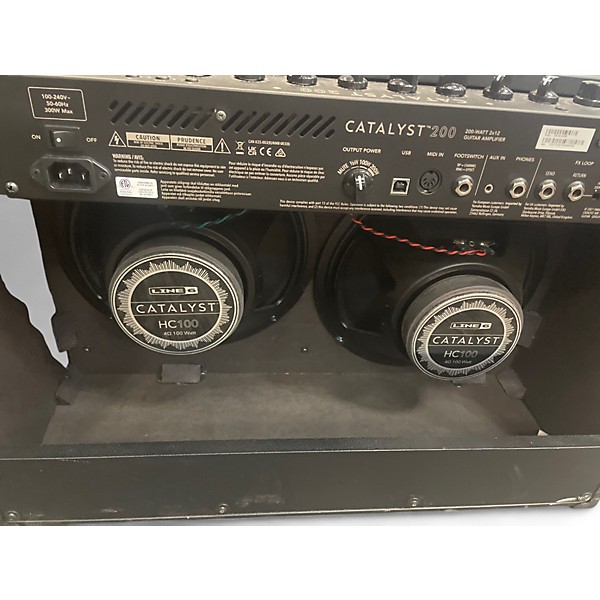 Used Line 6 catalyst 200 Guitar Power Amp