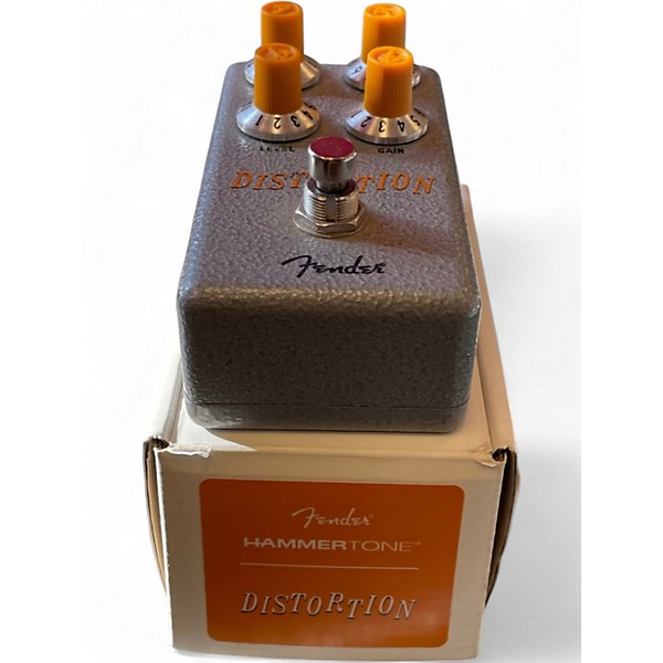 Used Fender Hammertone Distortion Effect Pedal