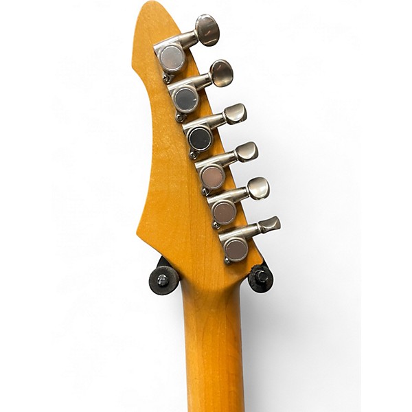 Used Aria Pro II RS Stray Cat Black Solid Body Electric Guitar