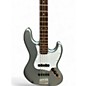 Used Squier Affinity Jazz Bass Silver Electric Bass Guitar