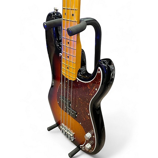Used Fender American Professional II Precision Bass 3 Color Sunburst Electric Bass Guitar