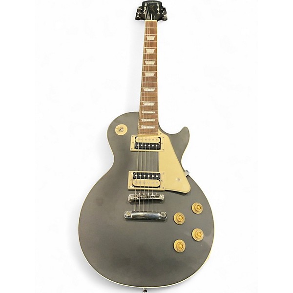 Used Epiphone Les Paul Traditional Pro IV Black Solid Body Electric Guitar