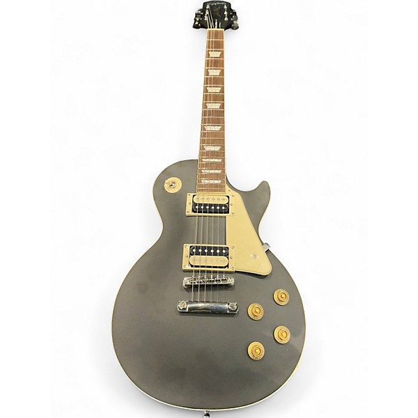 Used Epiphone Les Paul Traditional Pro IV Black Solid Body Electric Guitar