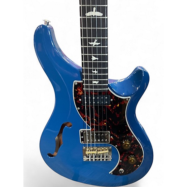 Used PRS S2 Vela Blue Hollow Body Electric Guitar
