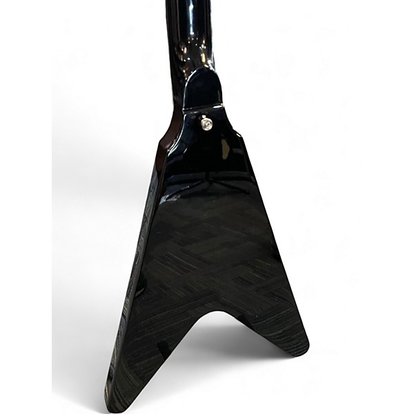 Used Epiphone Jimi Hendrix "Love Drops" Flying V Electric Guitar Ebony Solid Body Electric Guitar