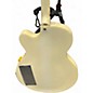 Used Arbor AJ140 White Hollow Body Electric Guitar