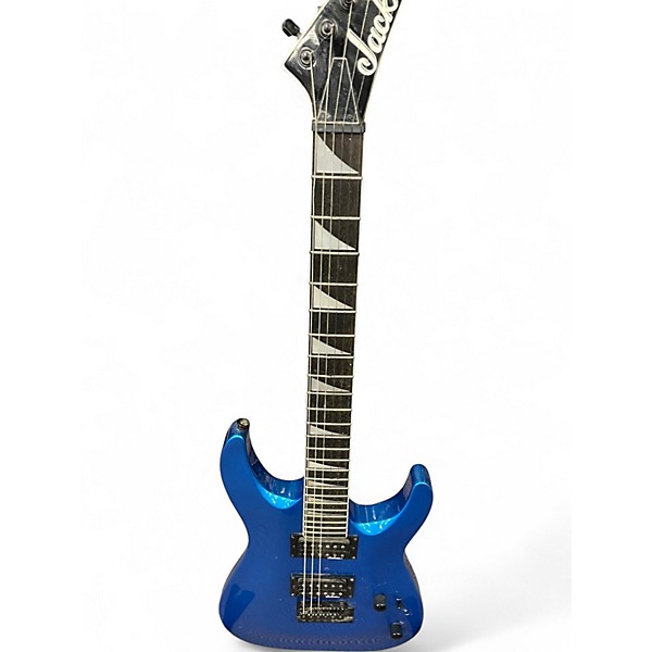 Used Jackson JS22 Dinky Blue Solid Body Electric Guitar