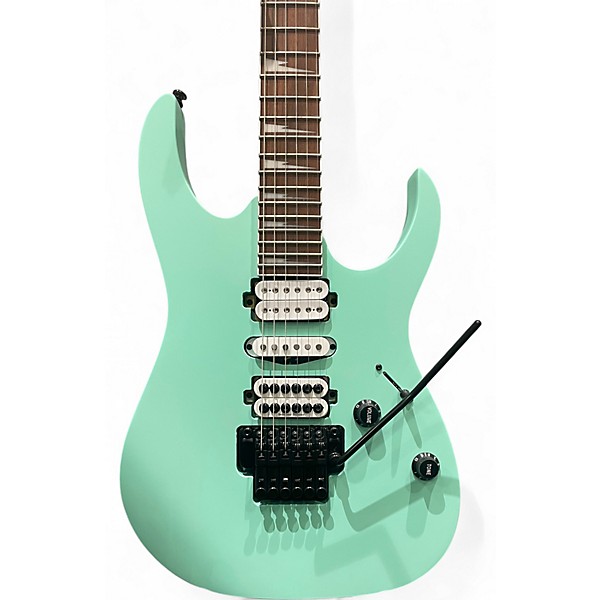 Used Ibanez Rg470DX Seafoam Green Solid Body Electric Guitar