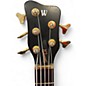 Used Warwick Streamer LX 5 String Worn Red Electric Bass Guitar