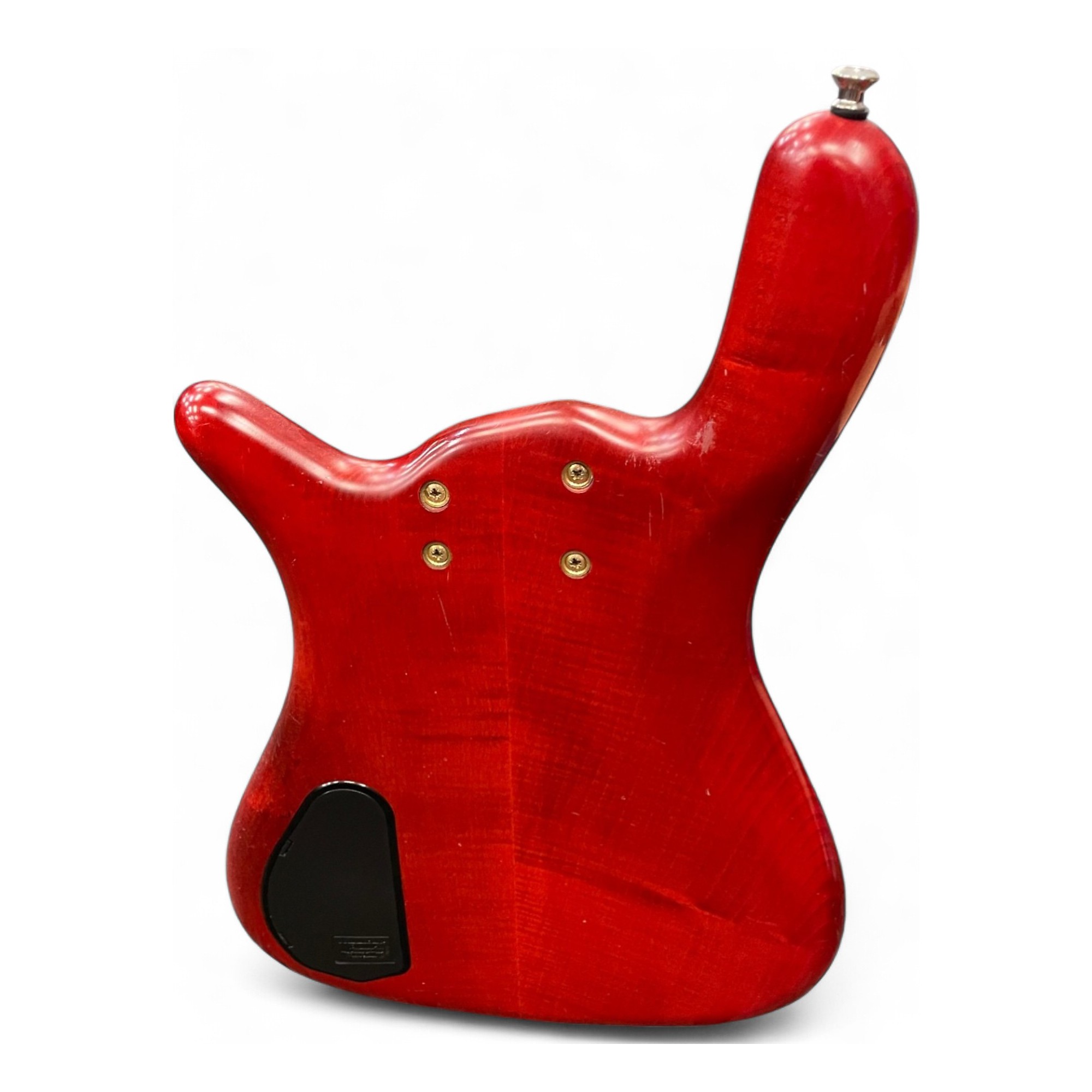Used Warwick Streamer LX 5 String Worn Red Electric Bass Guitar