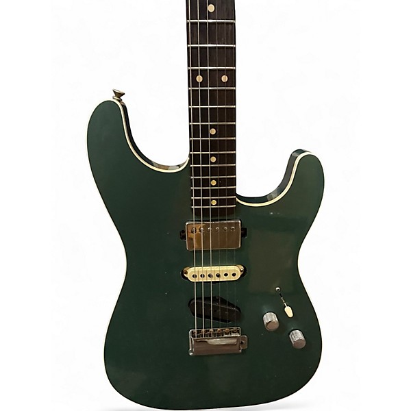 Used 2021 Fender GC Stratocaster HST Journeyman Relic Aged Sherwood Metalic Solid Body Electric Guitar