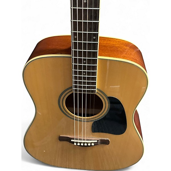 Used Ibanez AW70NT Natural Acoustic Guitar